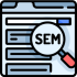 SEM is a method to increase website traffic by placing paid ads on search engines.These paid ads fit seamlessly on the top of search engine results pages, giving instant visibility.